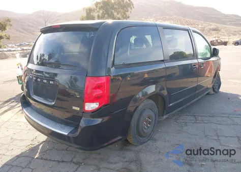 2016 Dodge Grand Caravan Se из США, поврежденный, VIN 2C4RDGBG5GR262417